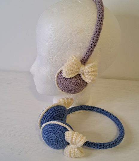 Ohrenwärmer häkeln - Häkelanleitung PDF