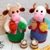 K072 Knitting Pattern - Cow interior toy - Amigurumi animal