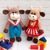 K071 Knitting Pattern - Bull, the Sailor, and his girlfriend Cow toys