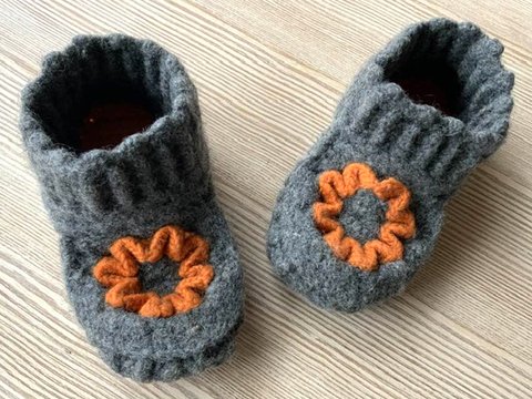 Filzschuhe MAMA