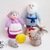 K065 Chicken Ryaba 5 toys set: Mouse, Egg, Chicken, Grandpa, Grandma dolls