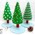 K058 Knitting Pattern - Christmas Tree New Year pattern table decoration