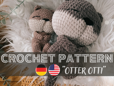 Häkelanleitung I Otter - Babyotter I PDF deutsch