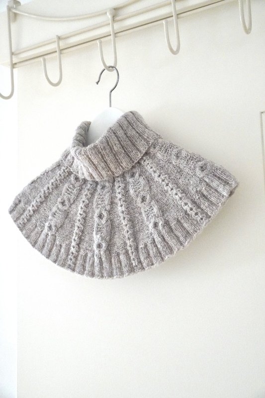 Neckwarmer / Collar "Candlelight-Cowl", Knitting Pattern, One Size - Image 10