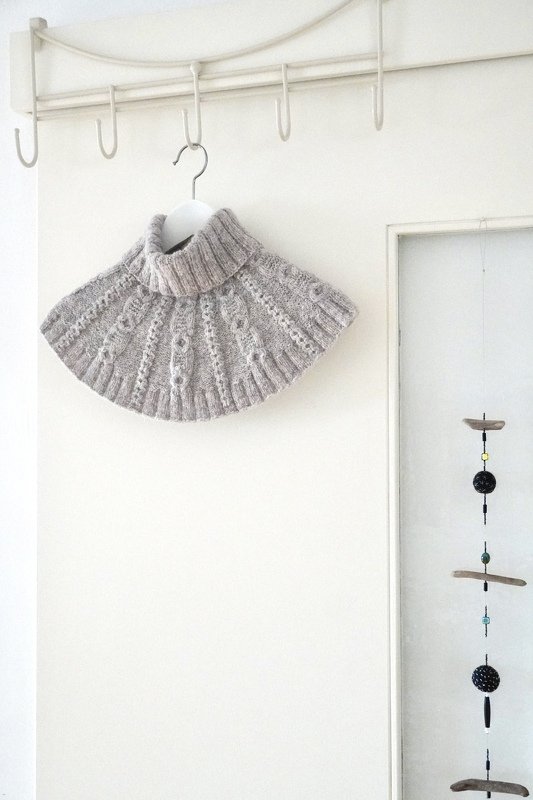 Neckwarmer / Collar "Candlelight-Cowl", Knitting Pattern, One Size - Image 6