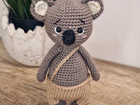 PDF Häkelanleitung Koala Paul – Amigurumi häkeln – Anleitung für Anfänger