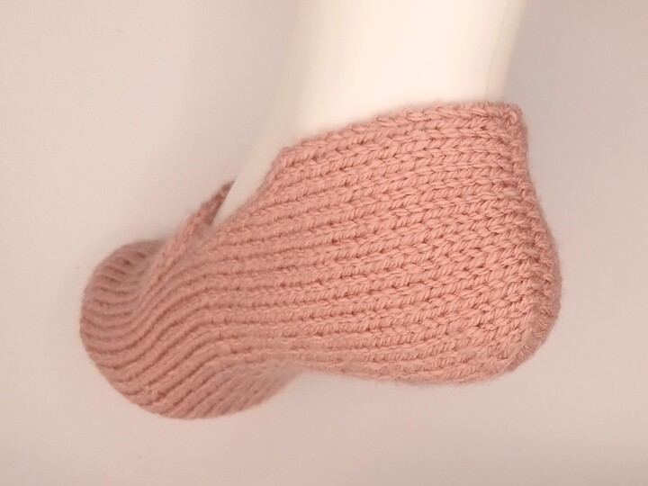 Einfache Haussocken "Zöpfli" stricken, Gr.28-47