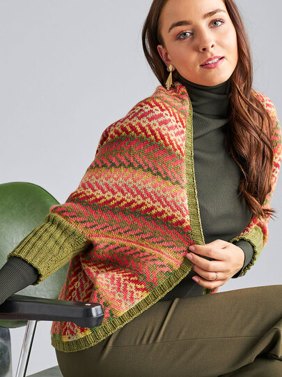 SEELENWÄRMER GRÄTENMUSTER