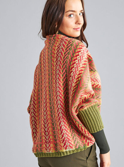 SEELENWÄRMER GRÄTENMUSTER