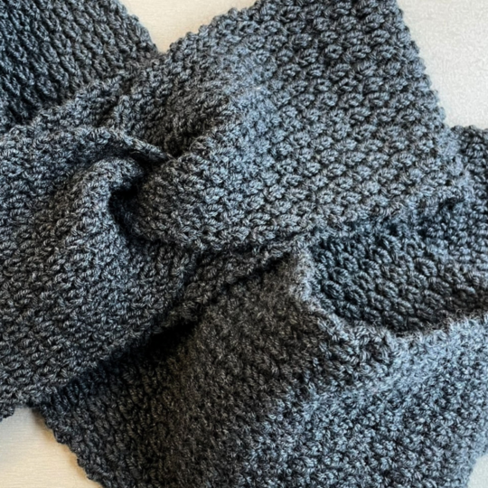 Strickanleitung Schal und Stirnband Tozen