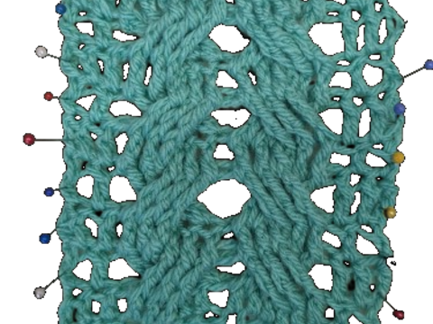 doppelten Zopf häkeln #004