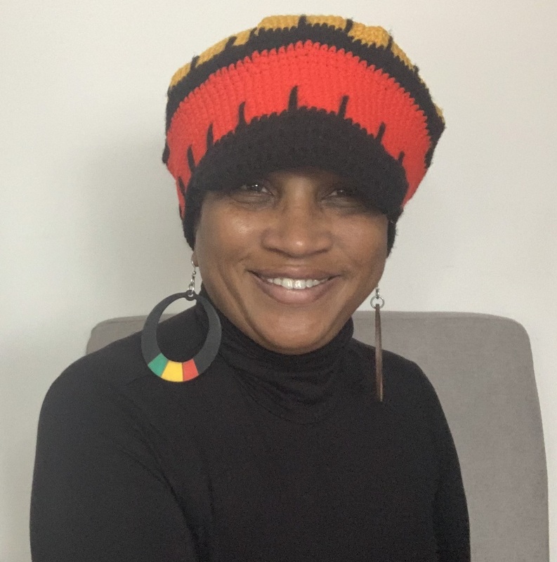 Crochet Rasta Newsboy Cap, unisex