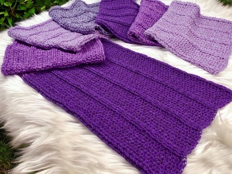 Orchid Infinity Schal - Häkelanleitung