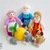 K056 Turnip fairy tale set of toys Cat Dog Mouse Turnip Girl Grandpa Granny