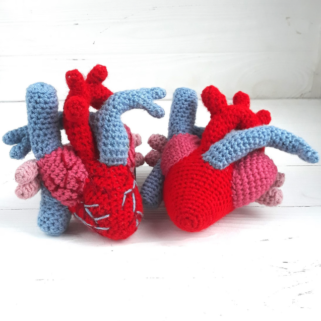 Anatomical heart Crochet Pattern - Image 8