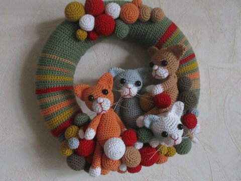 Cat Wreath