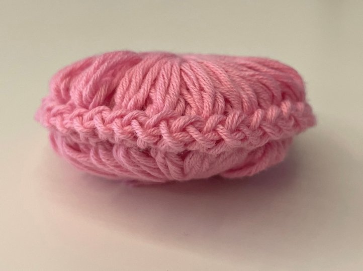 Valentines crochet pattern Puffy heart keychain beginner friendly tutorial