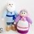 K043 Grandparents dolls Grandad and Granny Grandma - Amigurumi people