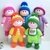 K035 Baby dolls with 3 different hats and clothing Amigurumi children toy