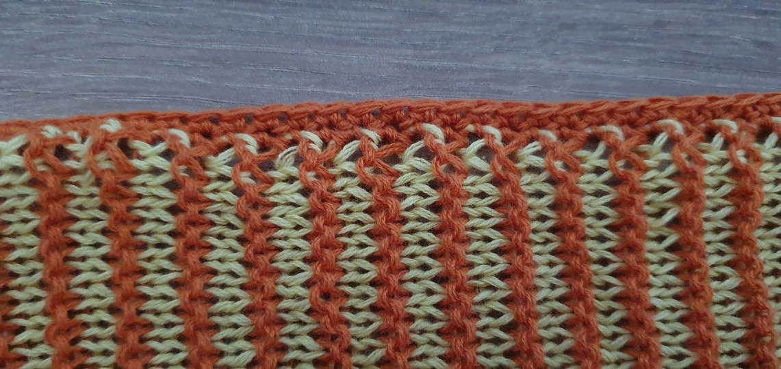 Solarplexus - Chakra, Schattenstricken, Illusionsstricken, Motivtuch