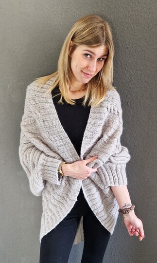 220 Strickanleitung Seelenwärmer Lea