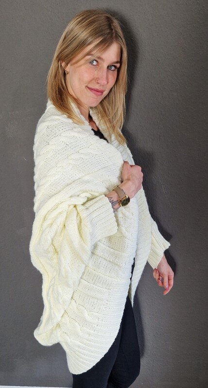 221 Strickanleitung Seelenwärmer Pamela - Bild 2