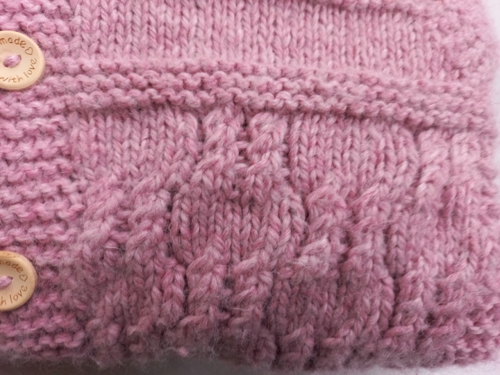Strickanleitung Babyoverall, 86-92, 18-24 M, mit Kapuze, ohne Nähte, PDF