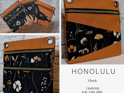 Anleitung Umhängetasche "Honolulu"