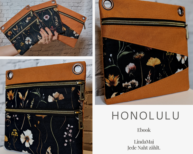 Anleitung Umhängetasche "Honolulu"