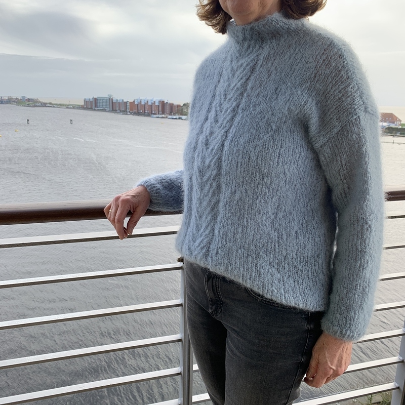 Strickanleitung Pullover Lotta Größe 36 – 48