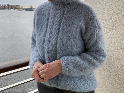 Strickanleitung Pullover Lotta Größe 36 – 48