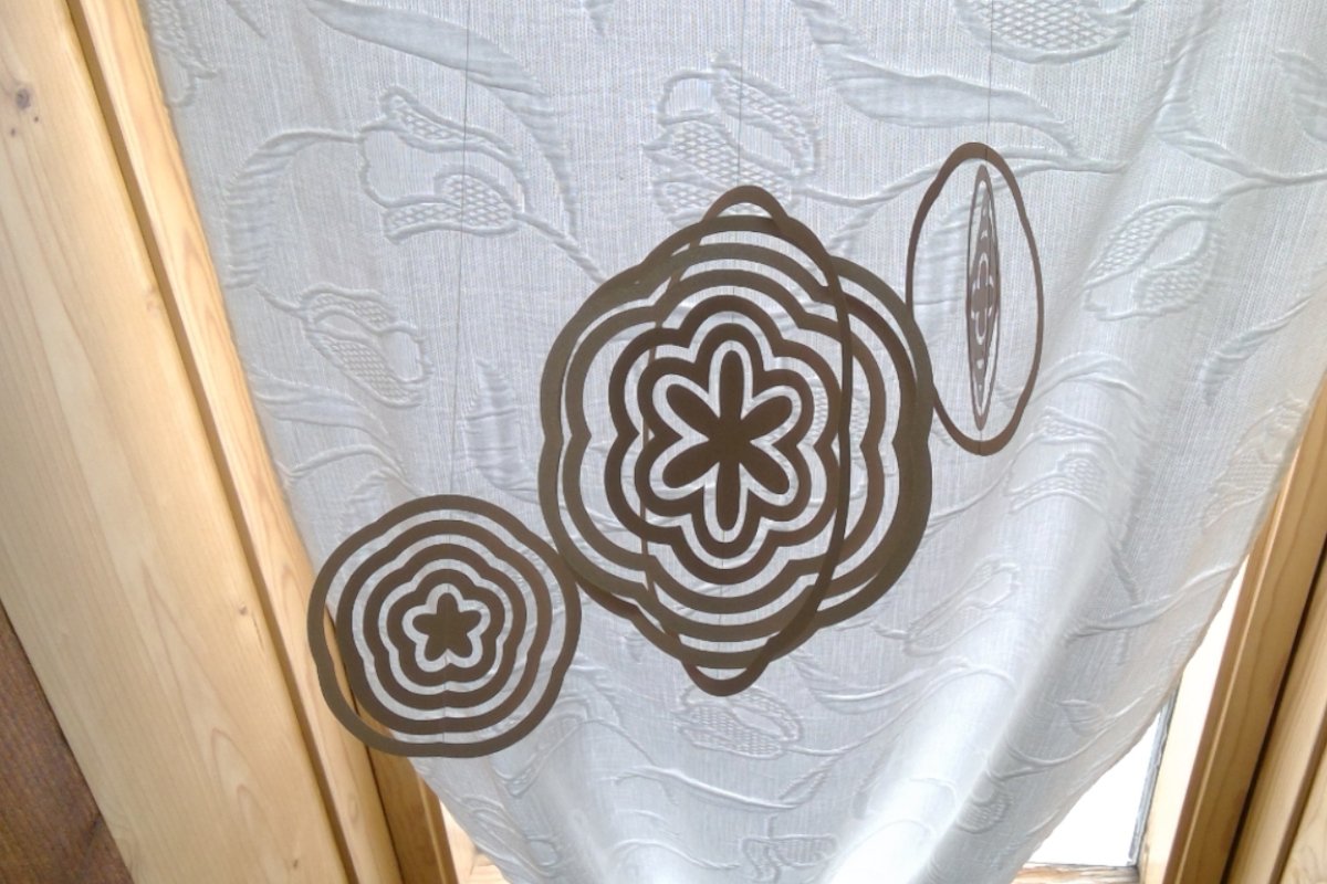 Blumen Hänger Plotterdatei SVG DXF FCM