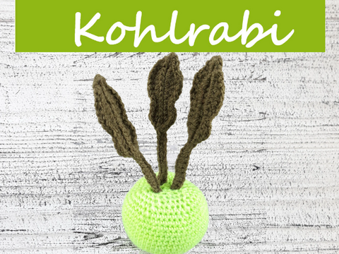 Crochet Kohlrabi