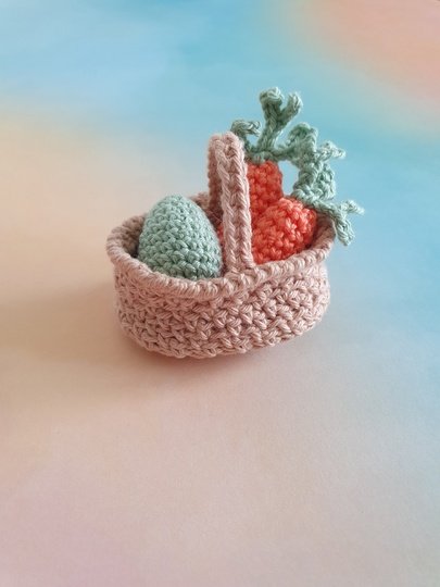 Häschen "Polly & Paul" mit Zubehör - Osterhasen häkeln - Häkelanleitung PDF