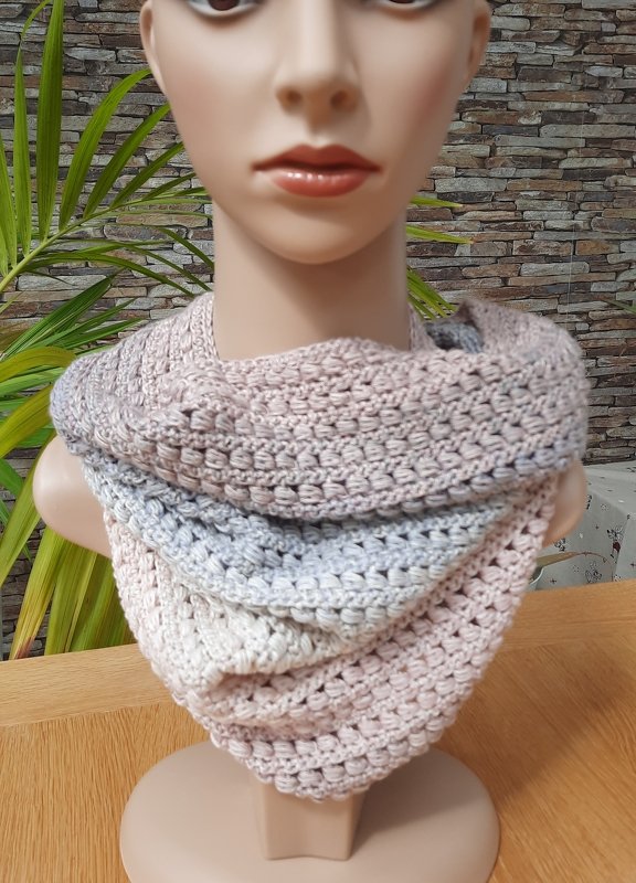 Kuschel Loop Schal Häkelanleitung