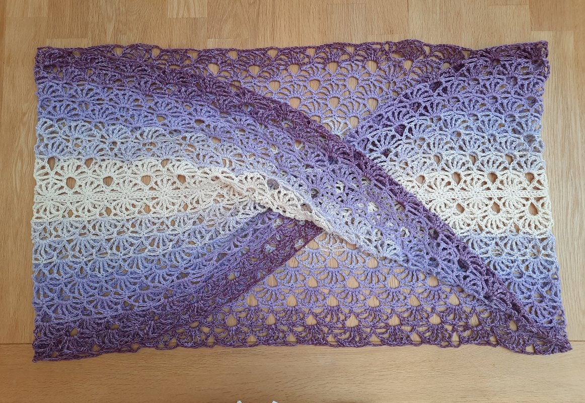 Sommer Möbius Schal Loop Häkelanleitung - Bild 2