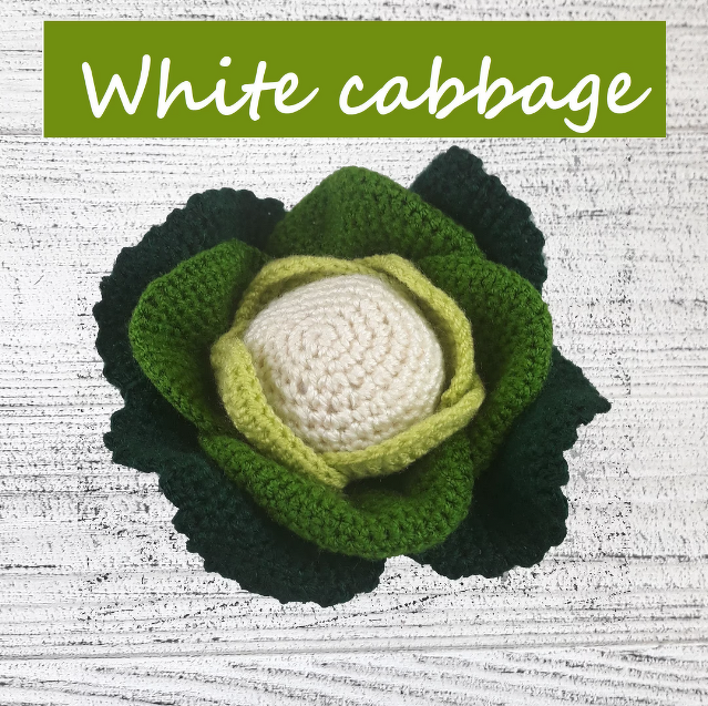Crochet cabbage