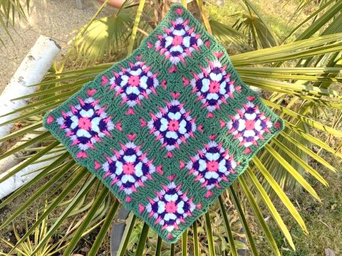 GRANNY ISIBISI...NUR 6 Runden...super für Babydecken