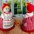 K024 Small Teapot warmer Duniasha (Doll Woman Lady) Amigurumi