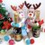 K018 Christmas Deer Soft toy or holder for wine and champagne bottles