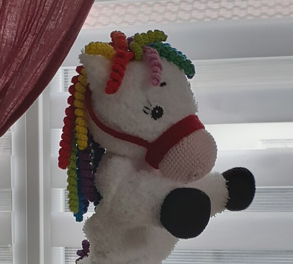 Pferd oder Esel Handpuppe