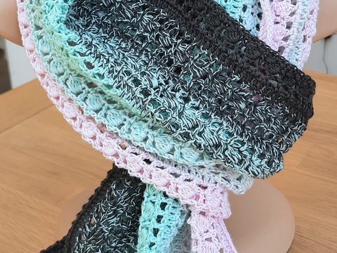 Leichter Schal Häkelanleitung
