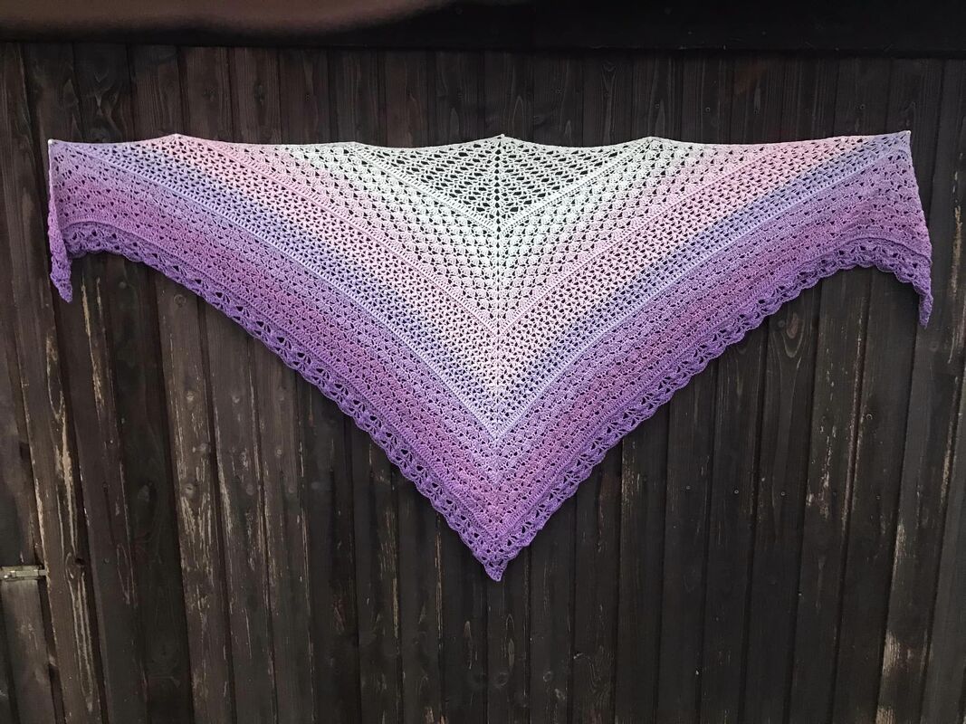 Häkelanleitung - Tuch "Tamina" - Bild 2