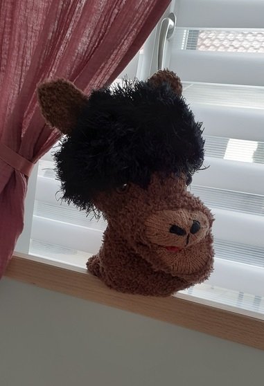 Alpaka Handpuppe - Bild 5