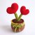 Heart Plant Crochet Pattern - No-Sew Valentine's Day Crochet Pattern