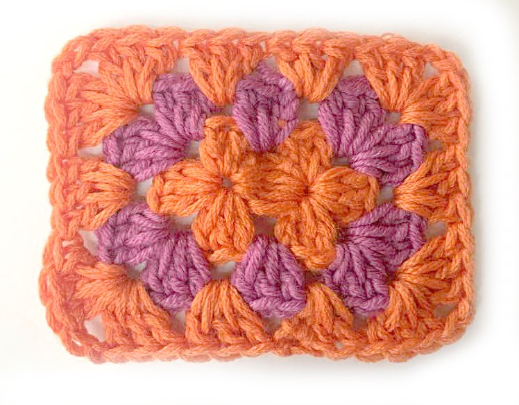 Rechteckiges GRANNY häklen - Bild 4