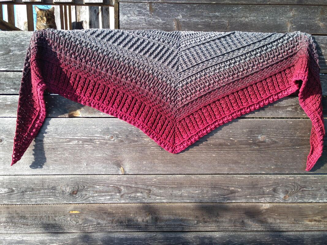 Häkelanleitung Tuch Saorla - Bild 9