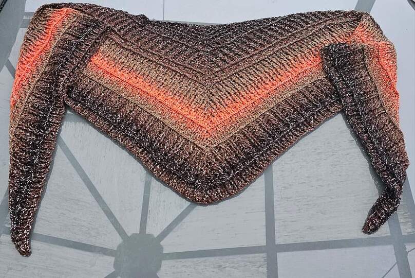 Häkelanleitung Tuch Saorla