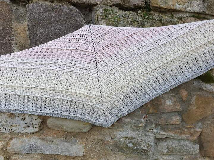 Häkelanleitung Tuch Saorla