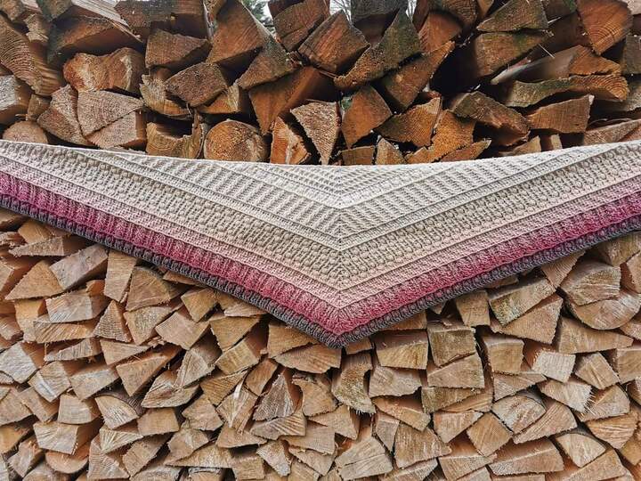 Häkelanleitung Tuch Saorla